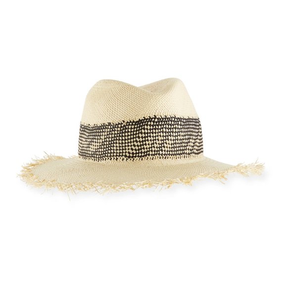 Rag & Bone Frayed Edge Straw Panama Hat